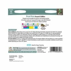 BroadBean 'Bunyard's Exhibition' Seeds | Vicia Faba | By Mr Fothergills 7 BroadBean 'Bunyard's Exhibition' Seeds | Vicia Faba | By Mr Fothergills -Plants outlet store PL924935 add image 2 ff62