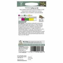 Tomato 'Tumbling Tom' Seeds | Solanum Lycopersicum | By Mr Fothergills 7 Tomato 'Tumbling Tom' Seeds | Solanum Lycopersicum | By Mr Fothergills -Plants outlet store PL92493 add image 2 b9b7