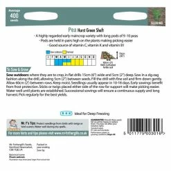 Pea 'Hurst Green Shaft' Seeds | Pisum Sativum | By Mr Fothergills -Plants outlet store PL924940 add image 2 ac1c