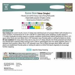 Runner Bean 'Polestar' Seeds | Phaseolus Coccineus | By Mr Fothergills -Plants outlet store PL924943 add image 2 bf28