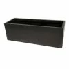 70cm Zinc Galvanised Black Trough Planter - By Primroseâ„¢ 1 70cm Zinc Galvanised Black Trough Planter - By Primroseâ„¢ -Plants outlet store PP0005L main image eeb5