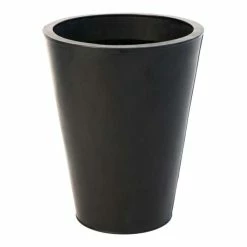 H69.5cm Zinc Galvanised Black Cone Planter - By Primrose™ 15 H69.5cm Zinc Galvanised Black Cone Planter - By Primrose™ -Plants outlet store PP0009X add image 6 a15e