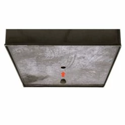 40cm Zinc Galvanised Mocha Brown Cube Planter - By Primrose™ 17 40cm Zinc Galvanised Mocha Brown Cube Planter - By Primrose™ -Plants outlet store PP0041L add image 6 a480