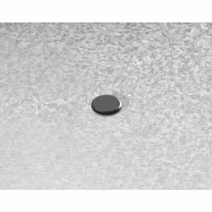 H42.5cm Zinc Galvanised Silver Flared Square Planter -By Primrose™ 6 H42.5cm Zinc Galvanised Silver Flared Square Planter -By Primrose™ - Image 4