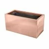 70cm Zinc Galvanised Trough Planter In A Copper Finish By Primroseâ„¢ 1 70cm Zinc Galvanised Trough Planter In A Copper Finish By Primroseâ„¢ -Plants outlet store PP0261S rollover image b6ca