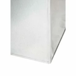H50cm Zinc Galvanised Tall Cube Planters In Silver - By Primrose™ 11 H50cm Zinc Galvanised Tall Cube Planters In Silver - By Primrose™ -Plants outlet store PP0341S add image 1 49fa