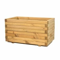 70cm Pine Raised Trough Planter -Plants outlet store PP0383 add image 5 a7aa