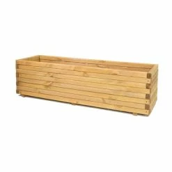 1.4m Pine Raised Trough Planter -Plants outlet store PP0384 add image 4 d0d5