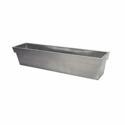 80cm Zinc Edge Silver Trough Planters - By Primrose™ 5 80cm Zinc Edge Silver Trough Planters - By Primrose™ -Plants outlet store PP0441L add image 1 8d67