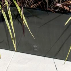 64cm Zinc Galvanised Pewter Trough Planter - By Primrose™ 7 64cm Zinc Galvanised Pewter Trough Planter - By Primrose™ -Plants outlet store PP0443M add image 2 c025