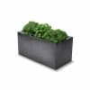 50cm Zinc Pewter Kitchen Herb Planter - By Primrose™ -Plants outlet store PP0446 rollover image d55d