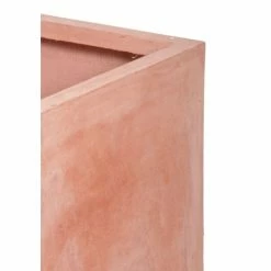 50cm Terracotta Fibrecotta XL Cube Planter -Plants outlet store PP0452XL add image 1 7083