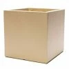 40cm Fibrecotta Sand Large Cube Planter -Plants outlet store PP0453L rollover image d29c