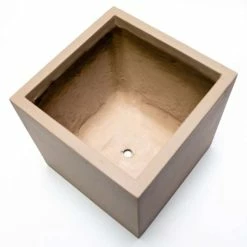 30cm Fibrecotta Medium Sand Cube Pot 11 30cm Fibrecotta Medium Sand Cube Pot -Plants outlet store PP0453M add image 2 e728
