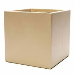 50cm Fibrecotta XL Sand Finish Cube Planter 10 50cm Fibrecotta XL Sand Finish Cube Planter -Plants outlet store PP0453XL add image 1 d7ae