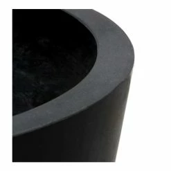 30cm Polystone Small Grey Round Pot Planter -Plants outlet store PP0464S3A add image 1 1a39