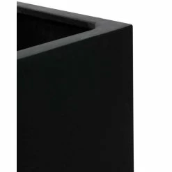 100cm Polystone Large Black Trough Planter -Plants outlet store PP0472L add image 1 f8c2