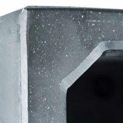 80cm Polystone Small Black Trough Planter -Plants outlet store PP0472S add image 4 b114