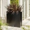 90cm Tall Trough Fibreglass Planter In Matt Black - By Primrose™ 2 90cm Tall Trough Fibreglass Planter In Matt Black - By Primrose™ -Plants outlet store PP0494L main image 282a