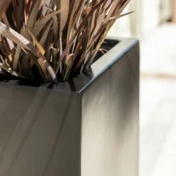 90cm Tall Trough Fibreglass Planter In Matt Black - By Primrose™ 7 90cm Tall Trough Fibreglass Planter In Matt Black - By Primrose™ -Plants outlet store PP0494L rollover image b33a