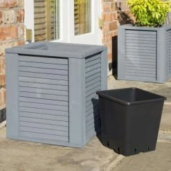 Palermo 45cm Wooden Square Planter By Rowlinson -Plants outlet store PP10256 add image 1 061d