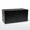 120cm Zinc Galvanised Black Trough -Plants outlet store PP10702 add image 1 cba8
