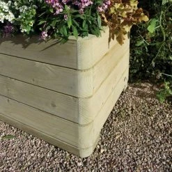 W1m (3ft 3in) Wooden Rectangular Marberry Planter By Rowlinson® -Plants outlet store PP1878 add image 4 3e03