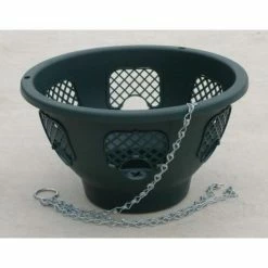30cm Easy Fill Green Hanging Basket Planter