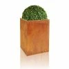 H75cm Large Corten Steel Planter -Plants outlet store PP2027L main image ceb1