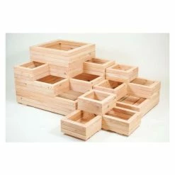 60cm Larch Wood Small Spiral Planter -Plants outlet store PP2044 add image 1 6a32