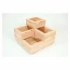60cm Larch Wood Medium Spiral Planter -Plants outlet store PP2045 main image 758e