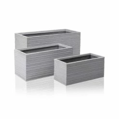 50cm Terracotta Fibrecotta Berniss Trough Planter -Plants outlet store PP2058S add image 4 2f73