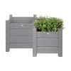 Square Versailles Planters - Set Of 2 - 30cm/40cm -Plants outlet store PP2063G main image 93d3