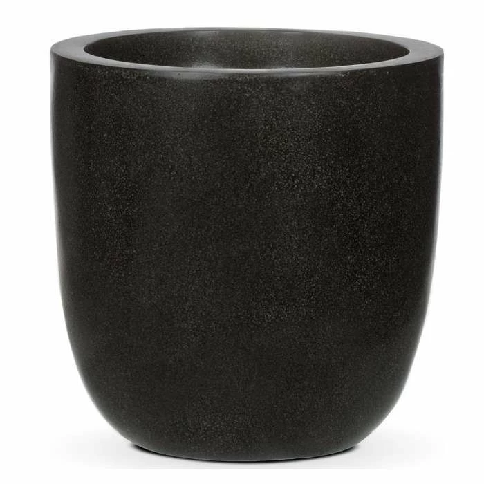 43cm Capi LUX Black Egg Planter 3 43cm Capi LUX Black Egg Planter