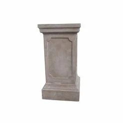 Clawson Plinth In Stone Colour H65cm X W33cm