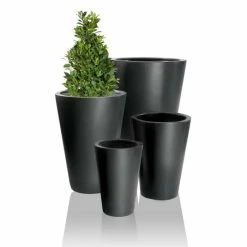 69cm Polystone Grey Calgary Tall Planter 9 69cm Polystone Grey Calgary Tall Planter -Plants outlet store PP2354LA add image 2 537c
