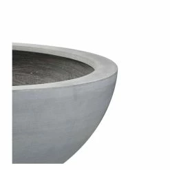 70cm Polystone Lismore Grey Low Planter -Plants outlet store PP2358S add image 4 0329