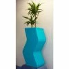 Tall Fibreglass 'Zig Zag' Planter 100cm -Plants outlet store PP25004 main image fb9c