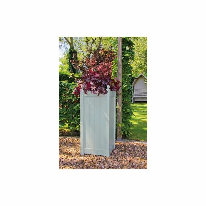 90cm Timber Charcoal Grey Tall Classic Planter 5 90cm Timber Charcoal Grey Tall Classic Planter - Image 3