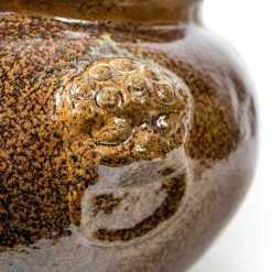 H48cm Ceramic Washed Bowl Planter 11 H48cm Ceramic Washed Bowl Planter -Plants outlet store PP2929BR add image 2 d71c