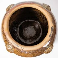 H48cm Ceramic Washed Bowl Planter 12 H48cm Ceramic Washed Bowl Planter -Plants outlet store PP2929BR add image 3 2a70