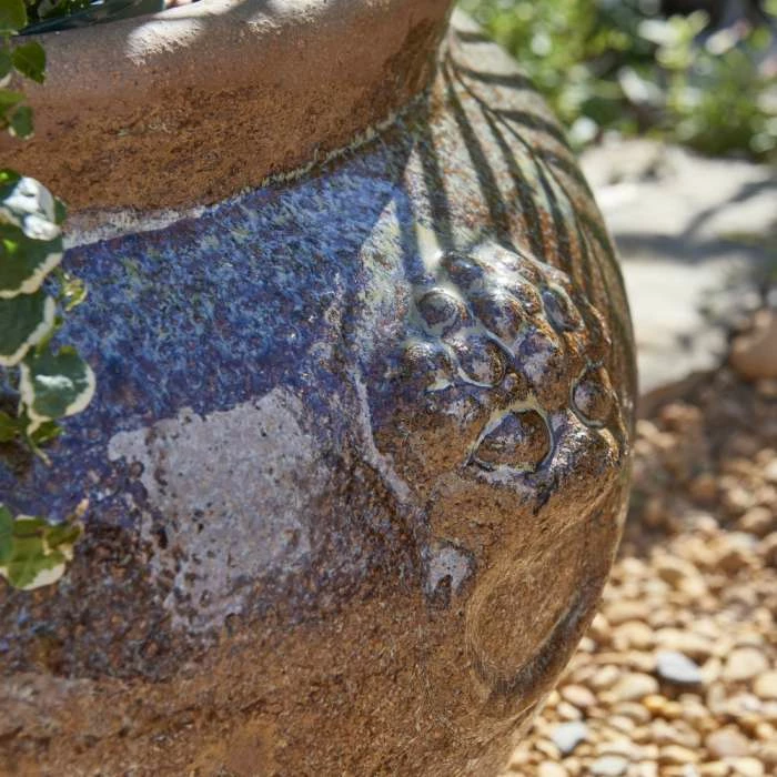 H48cm Ceramic Washed Bowl Planter 8 H48cm Ceramic Washed Bowl Planter - Image 6