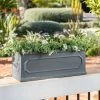 61cm Kensington Lead Effect Framed Trough Planter 2 61cm Kensington Lead Effect Framed Trough Planter -Plants outlet store PP3022 main image 2b7a