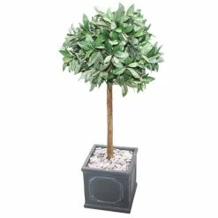 H45cm Buckingham Lead Effect Framed Cube Planter - By Terra Pot™ -Plants outlet store PP3031 add image 3 9334