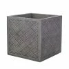 38cm Lazio Planter In Pewter Finish -Plants outlet store PP3410 main image 1069