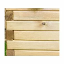 60cm Large Wooden Pine Raised Cube Planter -Plants outlet store PP3423 add image 2 825e