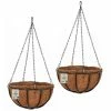 Set Of Two 45cm Forge Hanging Basket Planters By Smart Garden -Plants outlet store PP3879X2 main image ebc2