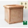 H50cm Large Terracotta Cube Planter -Plants outlet store PP3954 main image 4c69