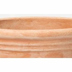D59cm Terracotta Planter With Fleur De Lis -Plants outlet store PP3967 add image 2 e1bb