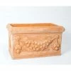 W54cm Small Terracotta Trough With Detail -Plants outlet store PP3977 rollover image b689